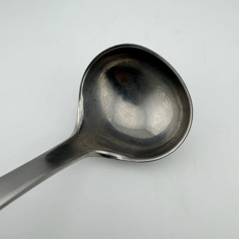 Rostfrei Soup Ladle Silver Tone 18/10 Stainless Steel German Kitchen Tool